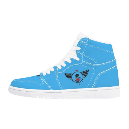 Basic Light Blue | Vision 1 Collection | High Top Sneaker - Designed Shoe Drop - Shoe Zero