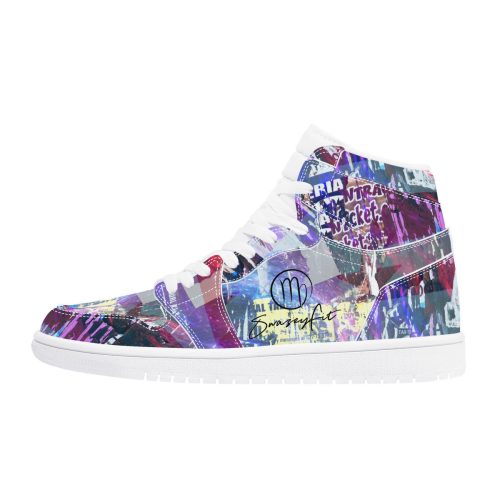 Word Vortex | High Top Sneaker - Shoe Zero